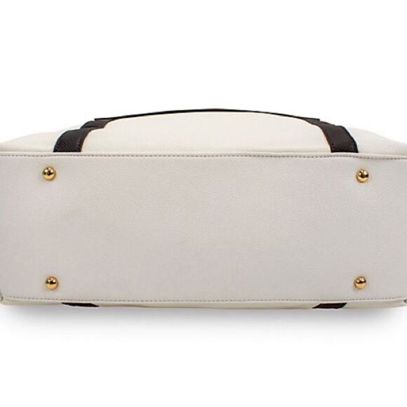 BADGLEY MISCHKA Anna vegan Leather Tote Travel Bag, purse XL Weekender - Picture 5 of 11